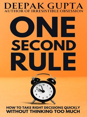 cover image of One Second Rule